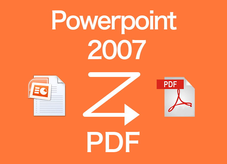 Powerpoint2007からPDFを作成する方法